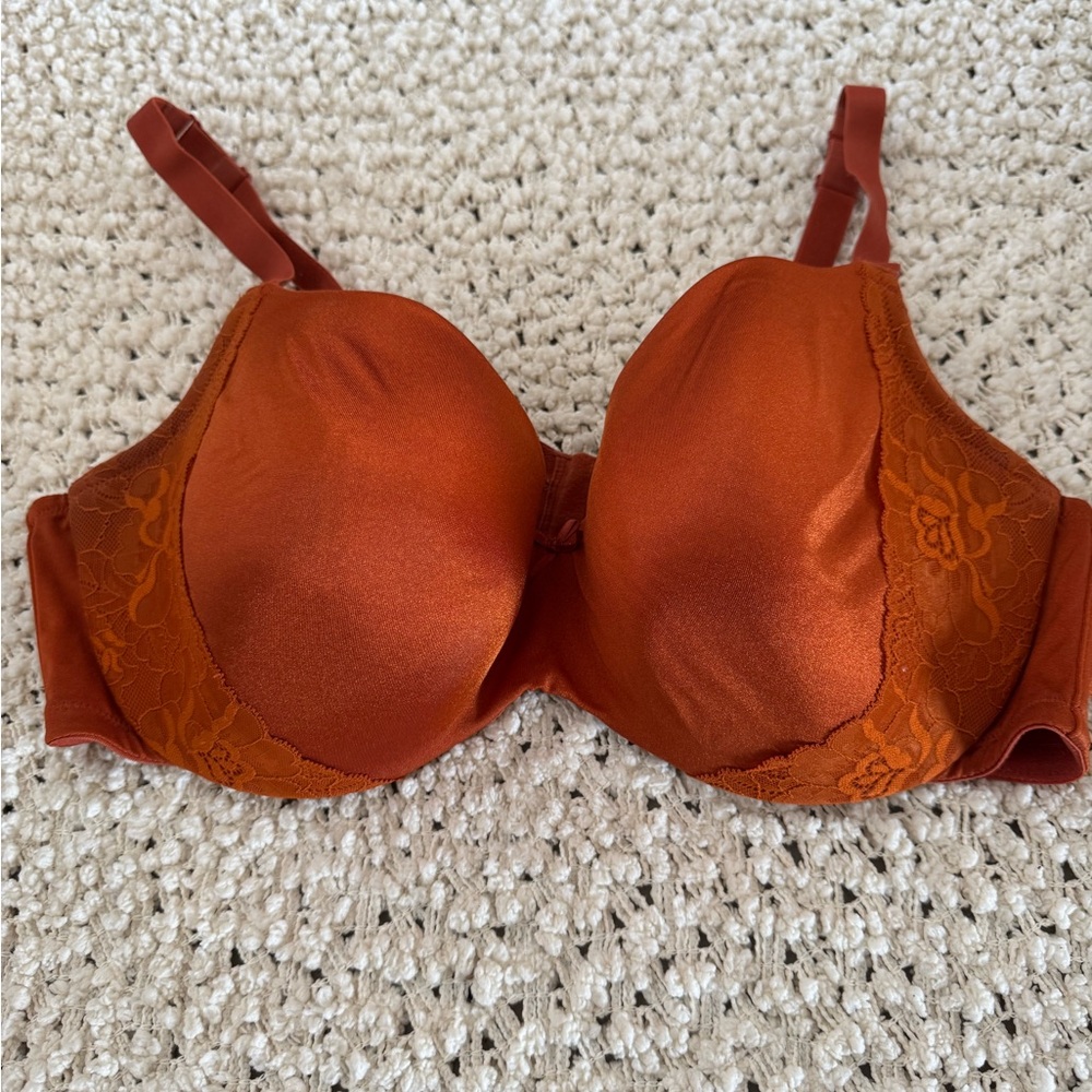 Cacique Elegant Rust Lace Bra